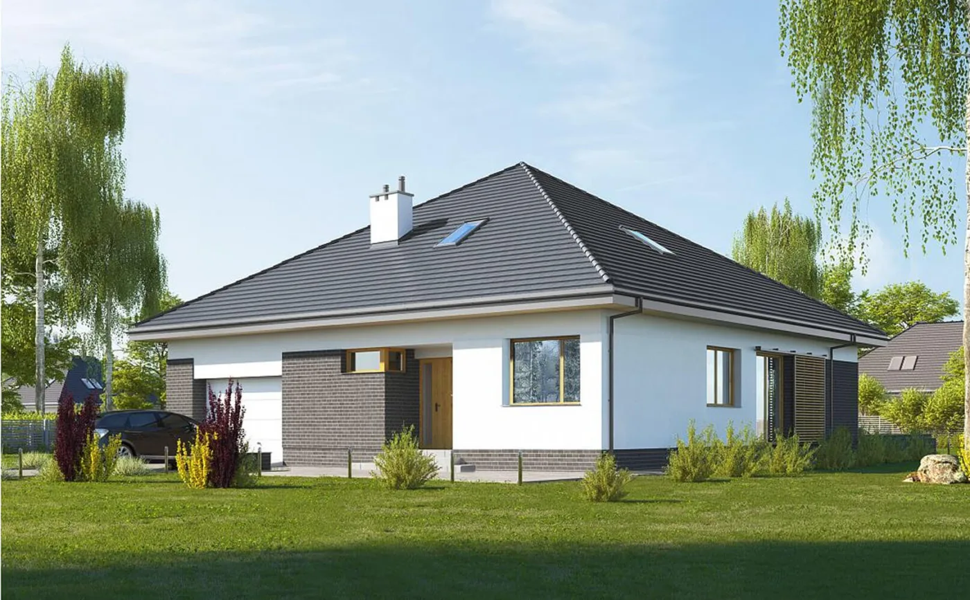 Projekty domów na planie kwadratu