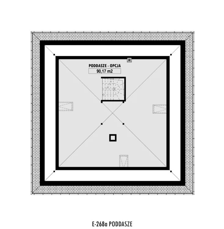 Poddasze - opcja