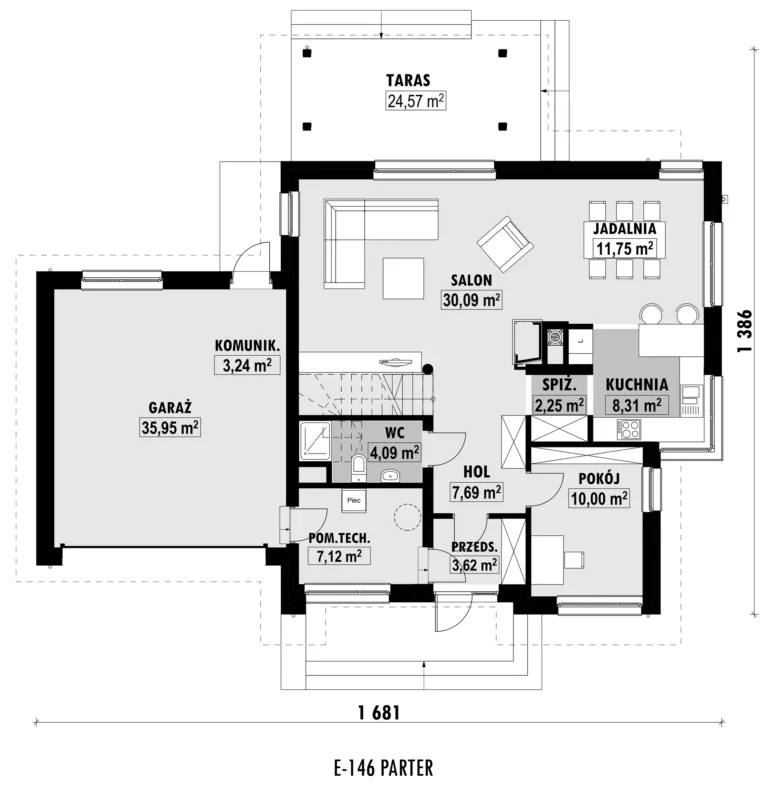 Rzut — E-146