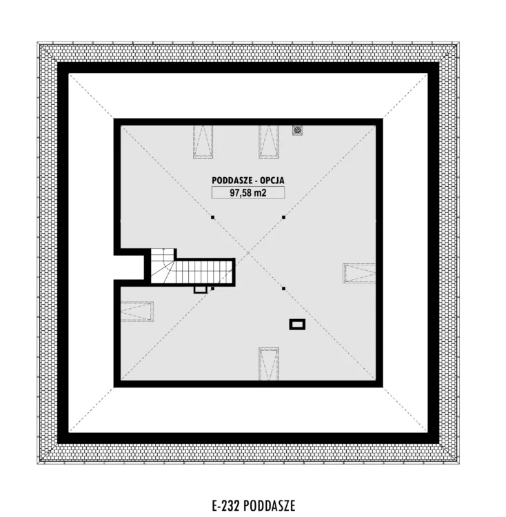 Poddasze - opcja