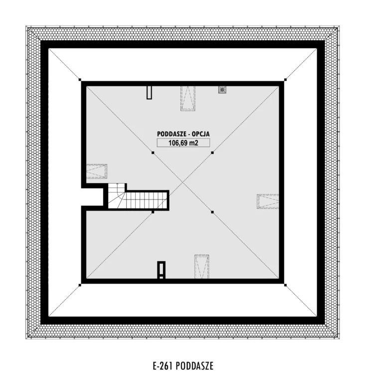 Poddasze - opcja